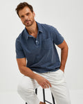 VINTAGE WASHED COTTON POLO SHIRT