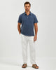 VINTAGE WASHED COTTON POLO SHIRT