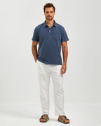 VINTAGE WASHED COTTON POLO SHIRT