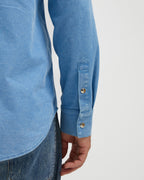 EMBROIDERED WASHED COTTON SHIRT